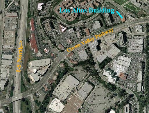 Los Altos Office Plaza Location Map